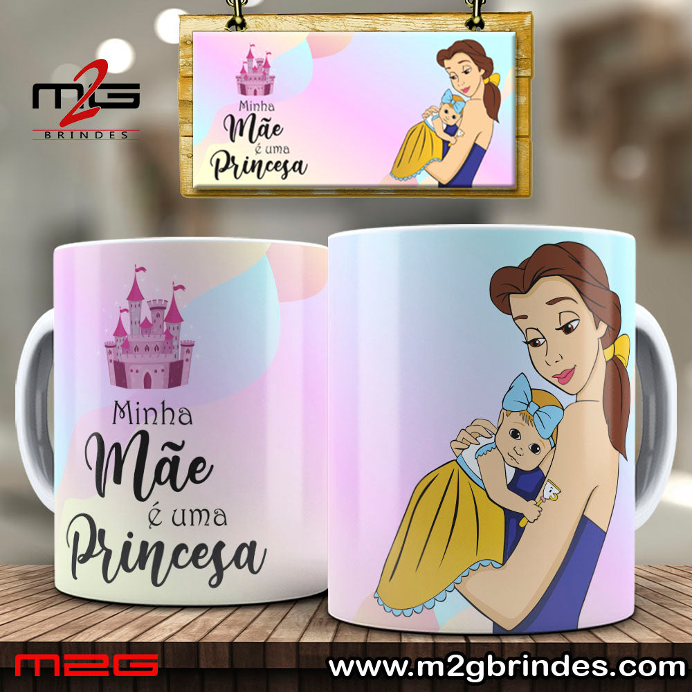 Caneca Mãe Princesas 030