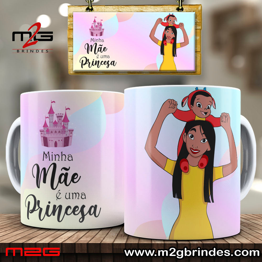 Caneca Mãe Princesas 032