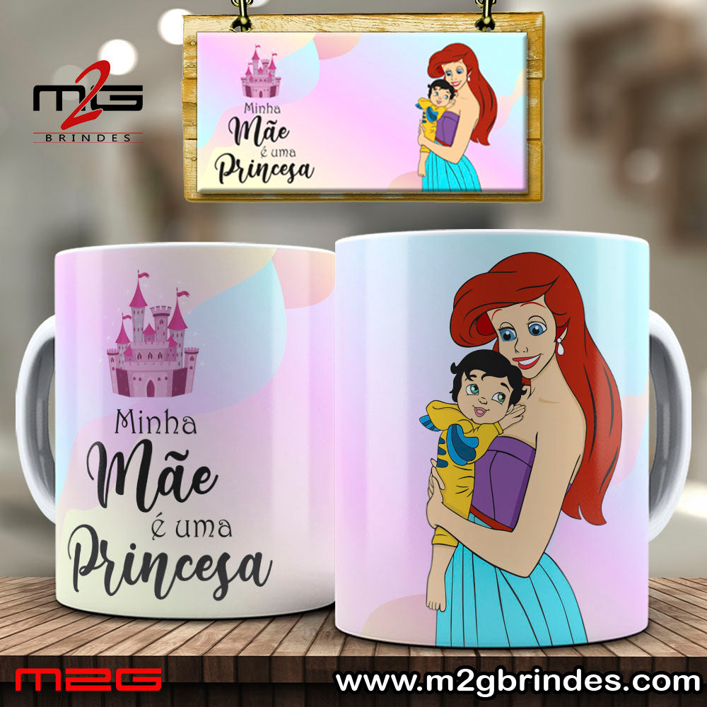 Caneca Mãe Princesas 036