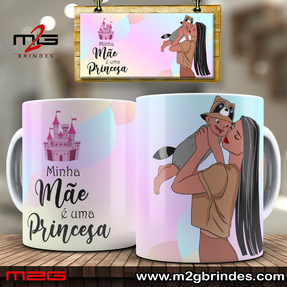 Caneca Mãe Princesas 038