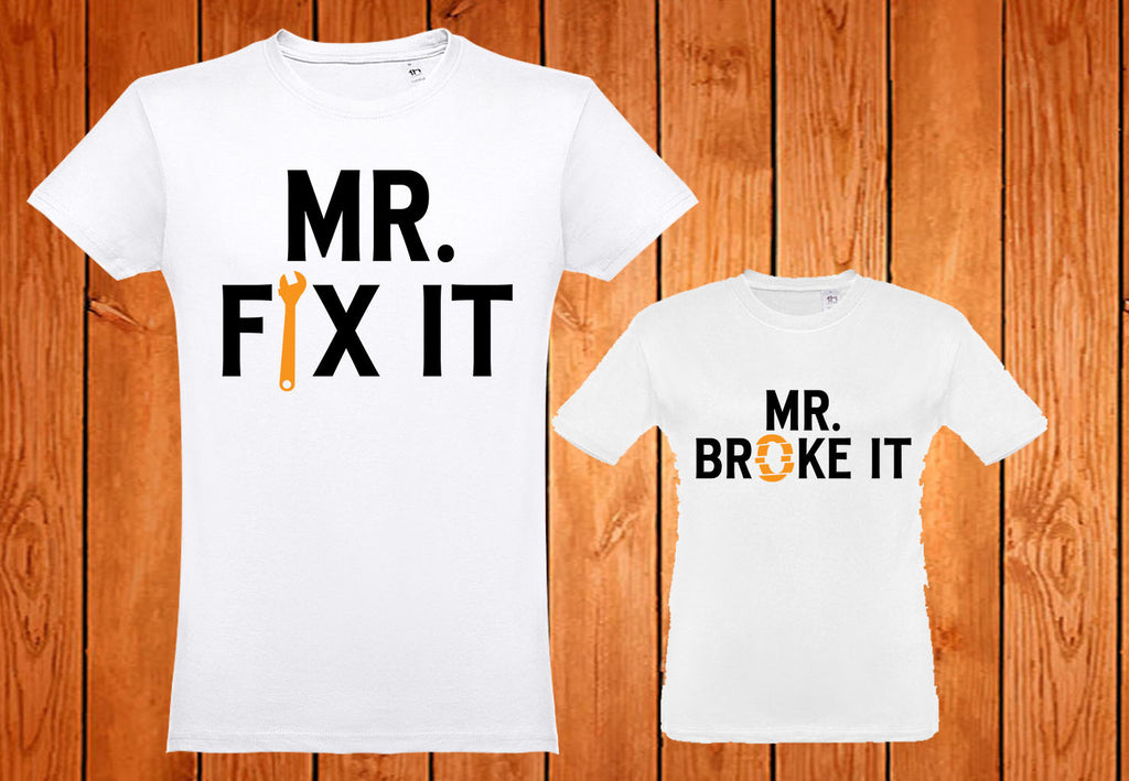 Conjunto Mr Fix it - Mr Broke it